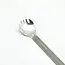Titanium Long Handle Spork with Polished Bowl