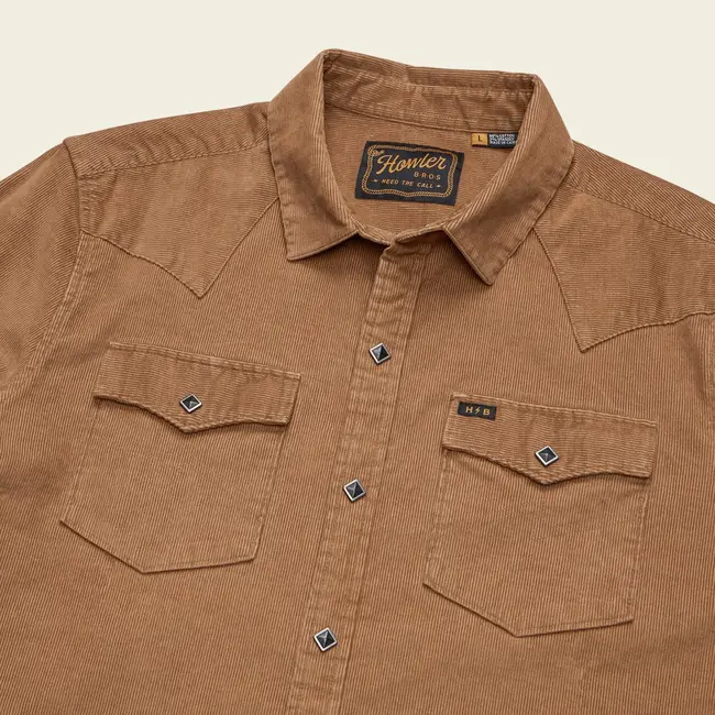 Banning Corduroy Snapshirt