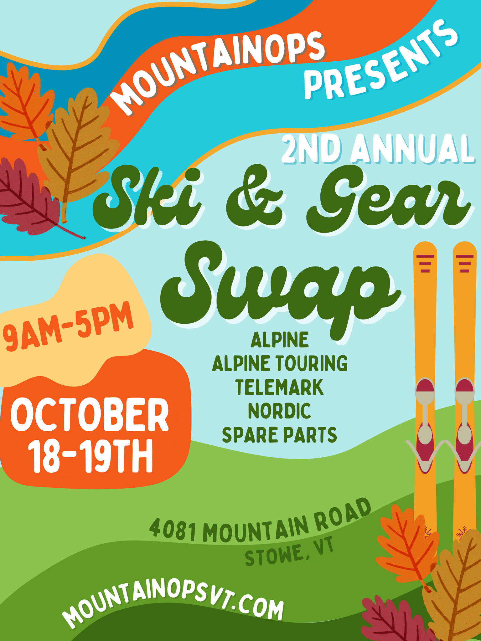 Ski Swap October 18th-19th