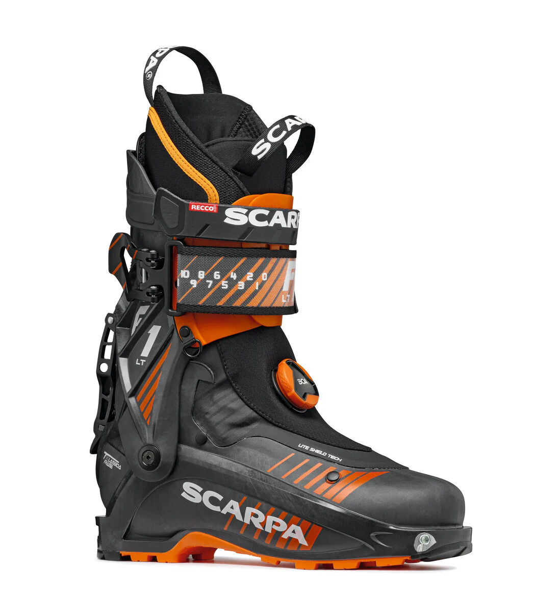 Scarpa Men's F1 LT Ski Boots 25/26 - MountainOps Outdoor Gear