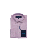 Boys Pink Chambray Dress Shirt