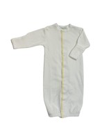 Royal Baby Royal Baby White/Yellow Feather Converter Gown