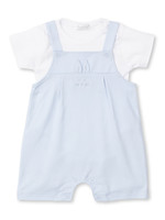 Kissy Kissy Kissy Kissy Gingham Bunnies Short Overall