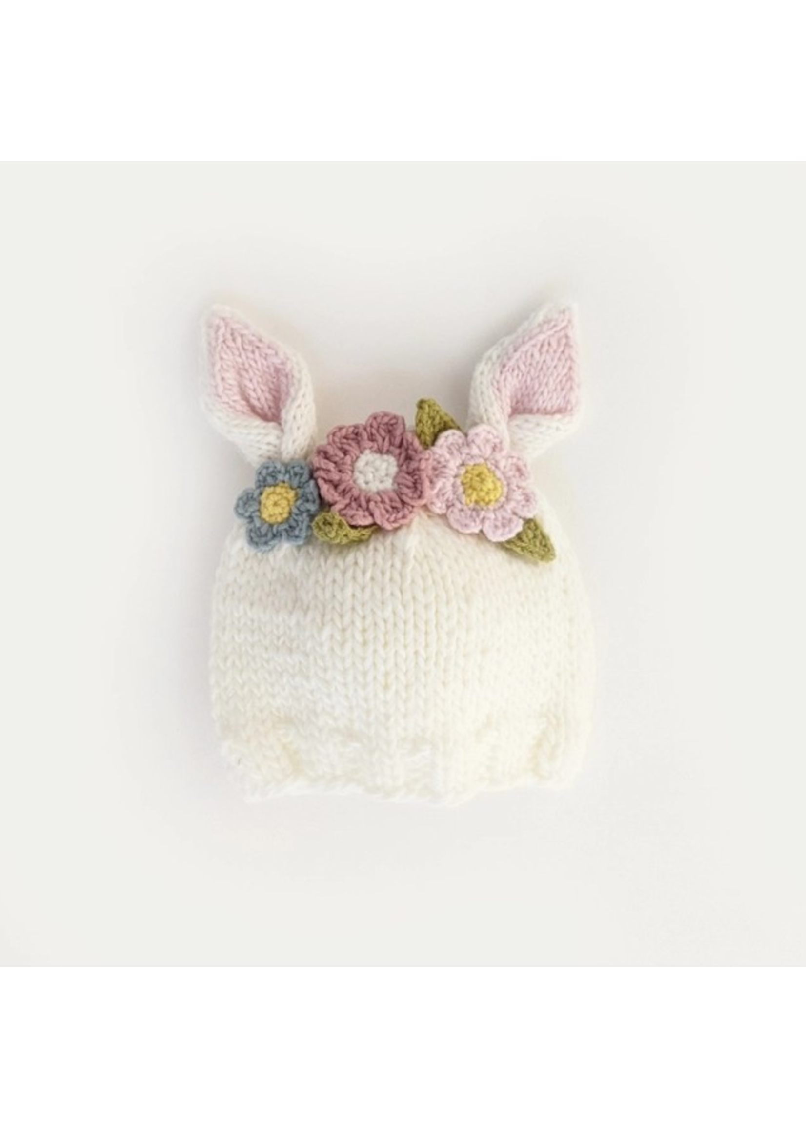 Huggalugs Flower Bunny Beanie Hat