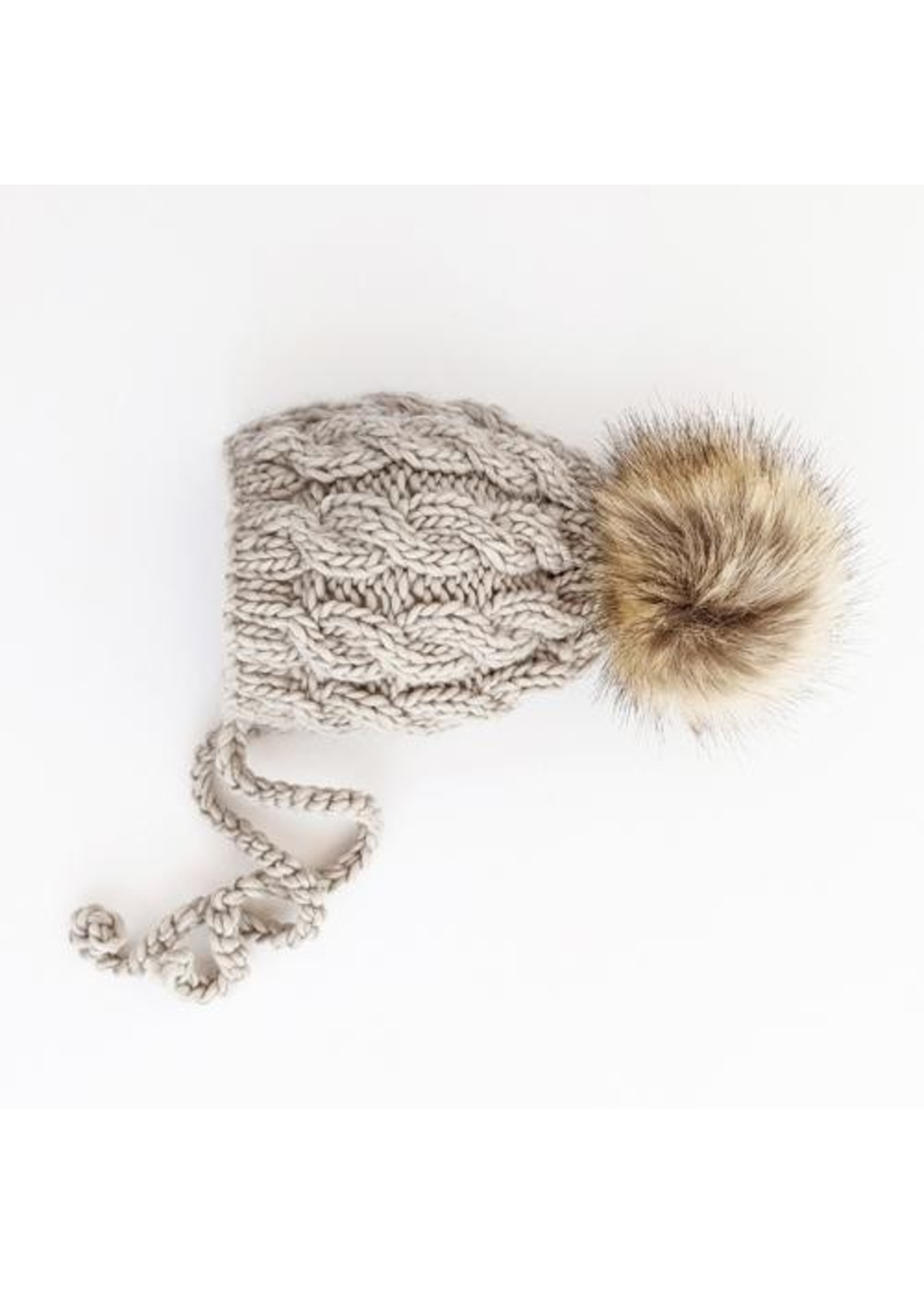 Huggalugs Aspen Bonnet Hat Oatmeal