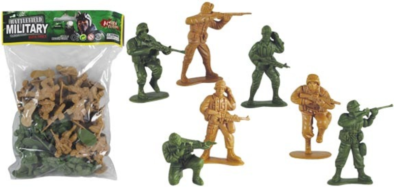 Military Figures,  Bagged Set