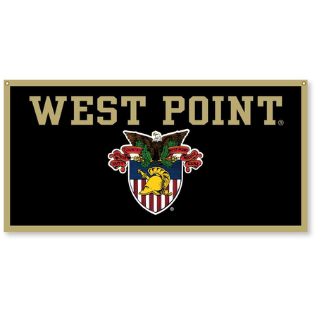 West Point Banner with Crest (18 x 36)