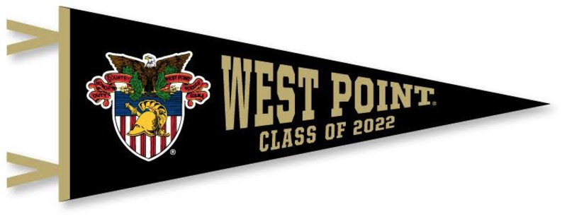 West Point Class of 2022 Pennant (9.5 by 24 inches)