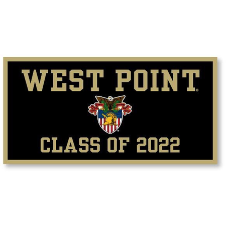 West Point Class of 2022 Banner (West Point Crest, 18x 36 inches)