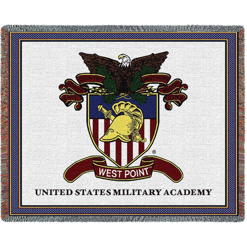 West Point Crest Throw