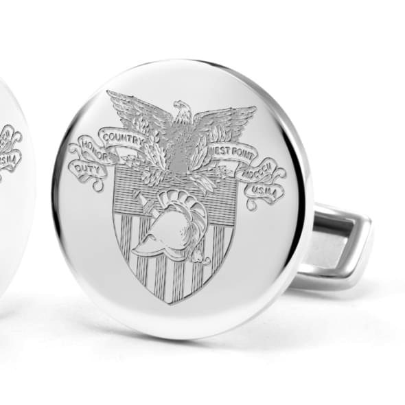 West Point Sterling Silver Cufflinks