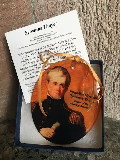 Museum Masterworks Sylvanus Thayer Glass Ornament