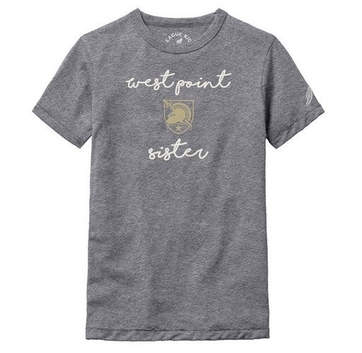 League Collegiate West Point Sister Tee for Children