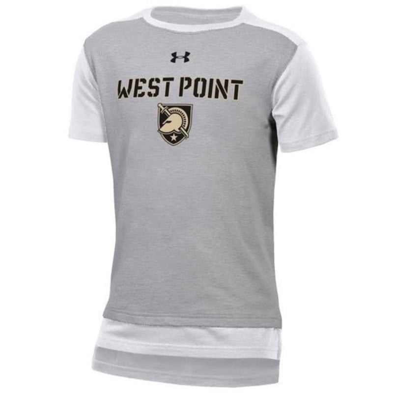 West Point Youth Charged Cotton Colorblock Tee