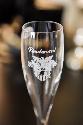 Campus Crystal West Point Toasting Glass (Sold Individually)