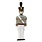 St. Nicholas Co. Male Cadet Ornament with Tarbucket, Caucasian