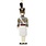 St. Nicholas Co. Female Cadet Ornament with Tarbucket , Caucasian