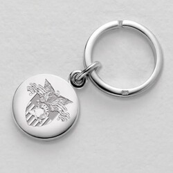 West Point Sterling Insignia Keyring (Special Order)