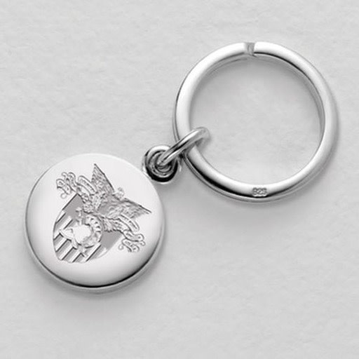 West Point Sterling Insignia Keyring (Special Order)