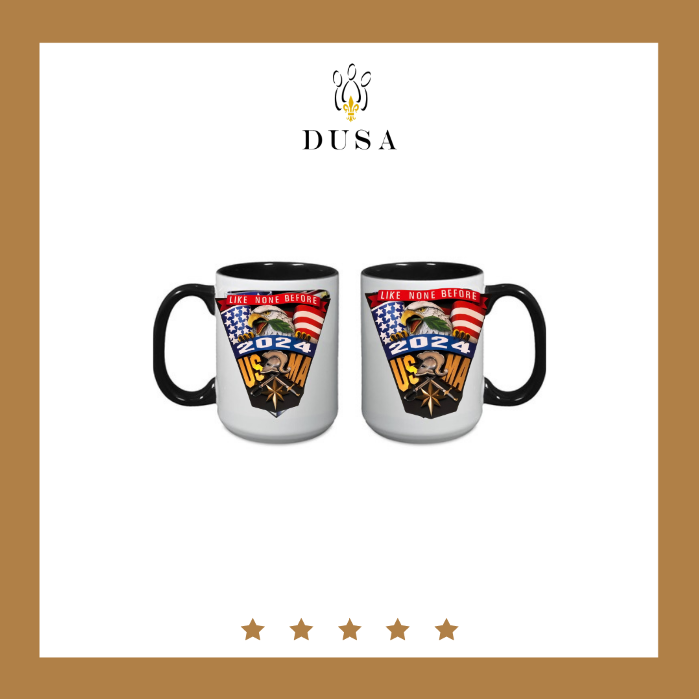 USMA 2024 Crest Mug (Preorder) Daughters of the U.S. Army Gift Shop