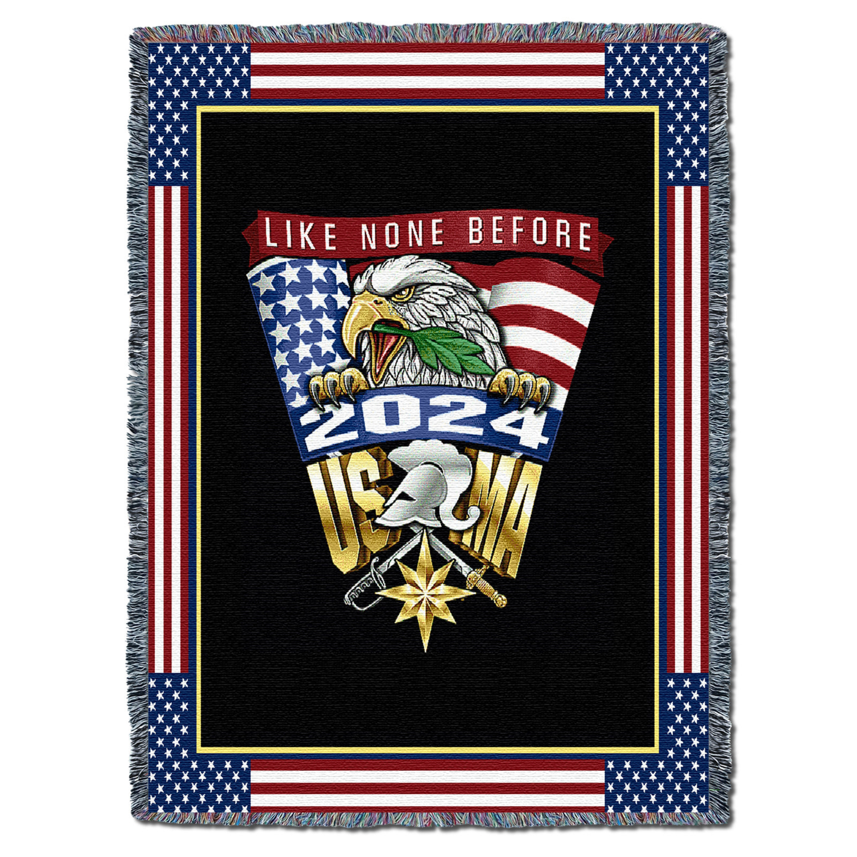 West Point Class of 2024 Crest Throw Daughters of the U.S. Army Gift