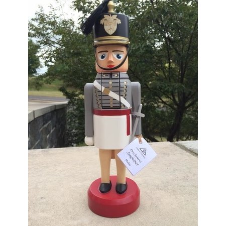 PREORDER: Female Cadet Nutcracker, (dressed in Skirt), Caucasian