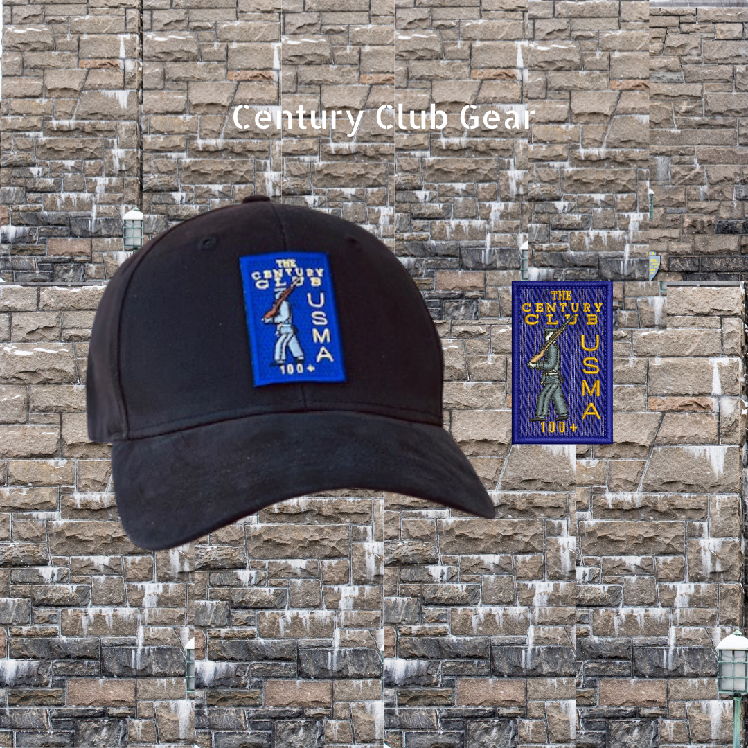 Century Club Patch,  1.5 by 2.5 inches