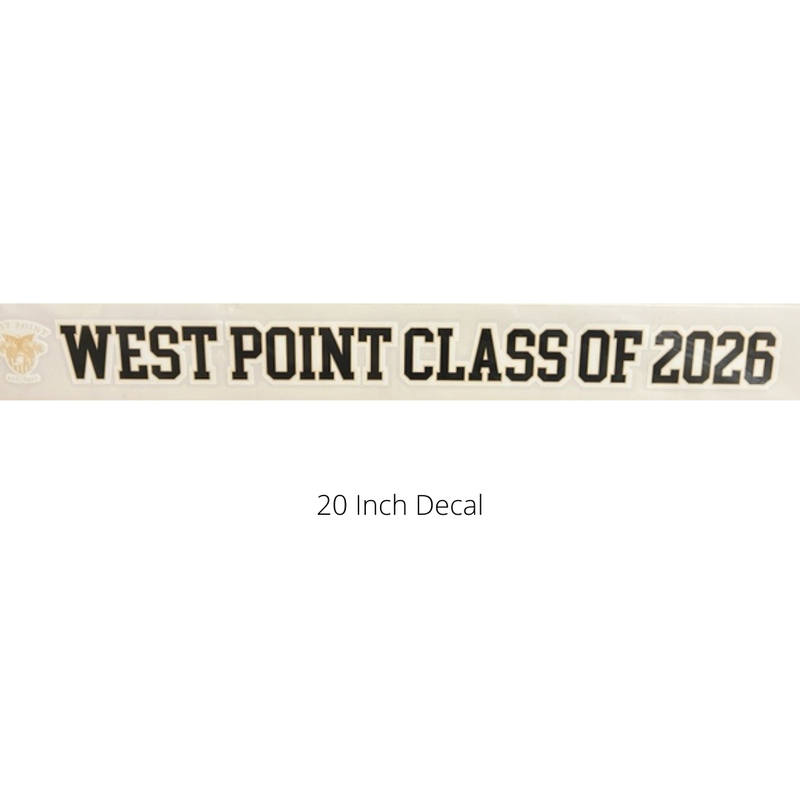 West Point Class of 2026 Decal