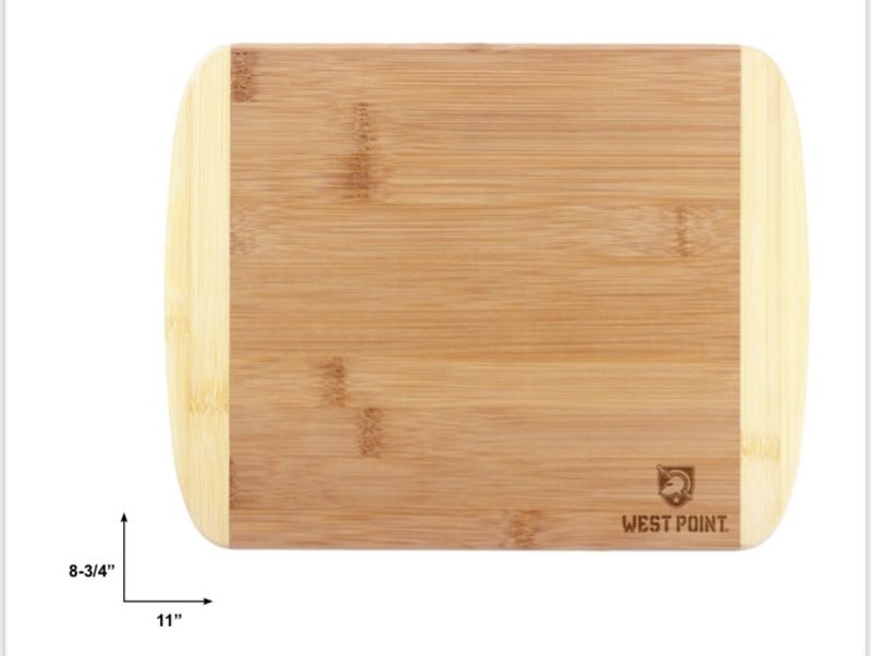 West Point Bamboo Eleven Inch Two-Tone Board