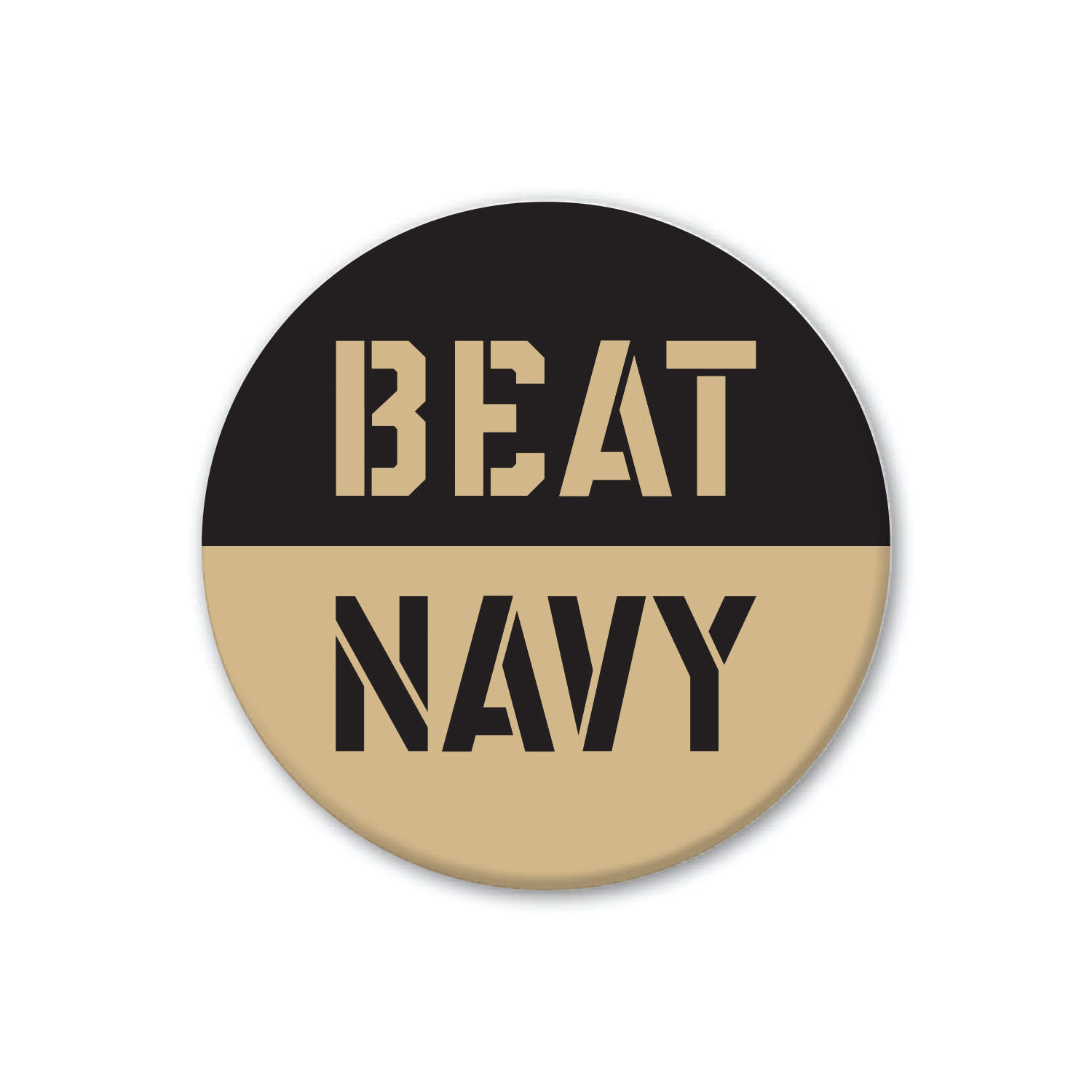 Beat Navy Spirit Pin