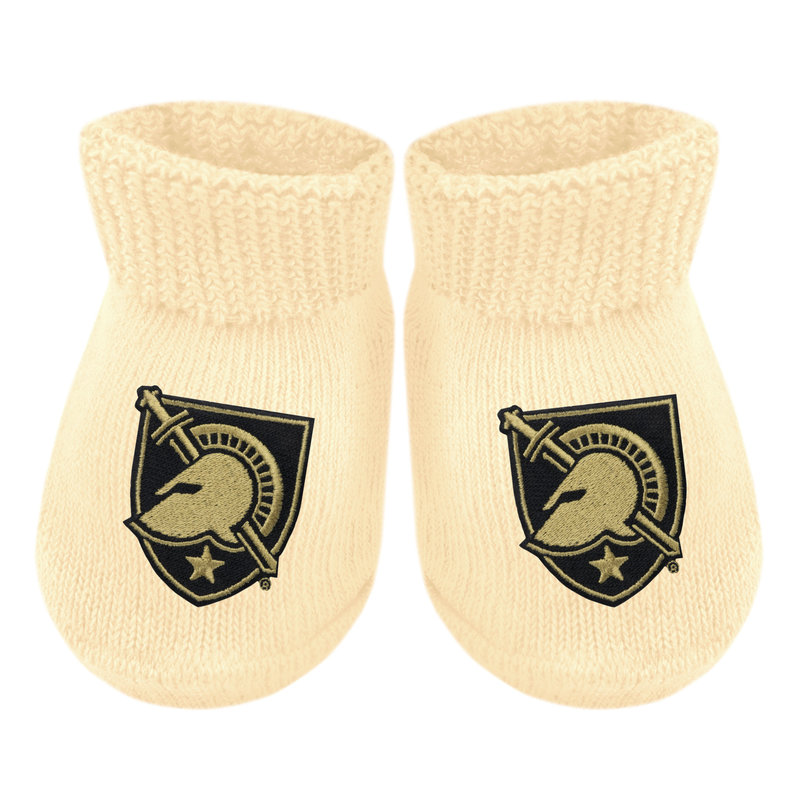 Creative Knitwear West Point Bootie in Gold with Gift Box