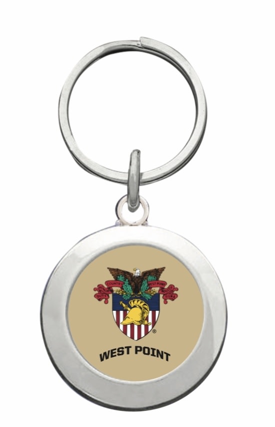 Prestige/West Point Round Key Chain