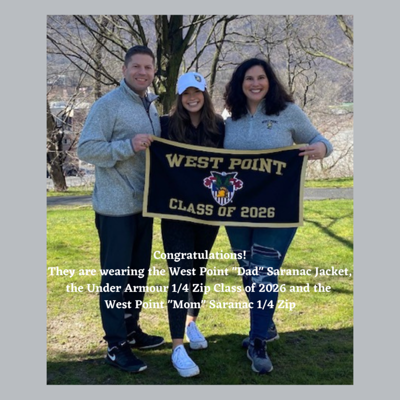 League Collegiate West Point Dad Saranac Quarter Zip Jacket