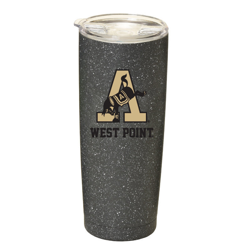 Hiker Tumbler with Kicking Mule, Steel Gray