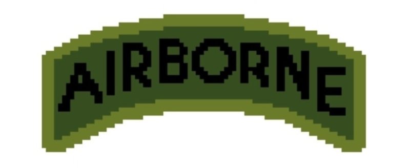 Airborne Tab Cross Stitch Kit