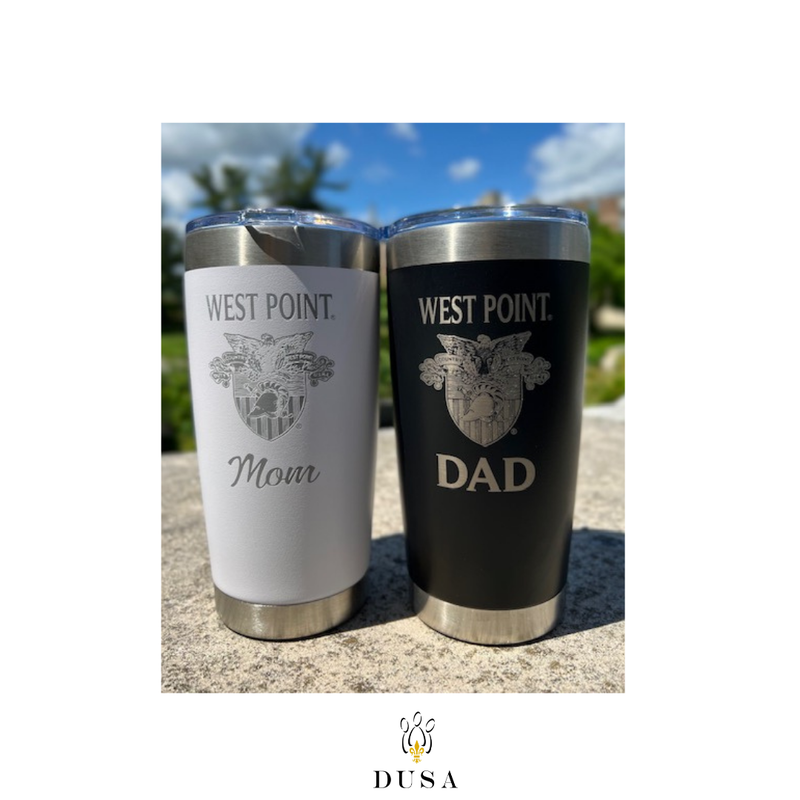 West Point Dad Tumbler with Crest, 20 oz.