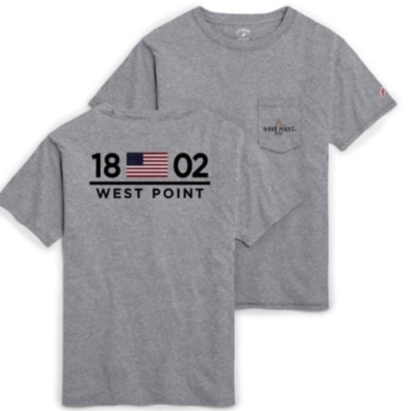 League Collegiate "West Point Dad" All-American Pocket Tee