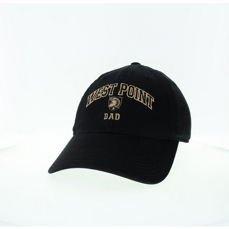 West Point "Dad" Baseball Cap with Shield, Black