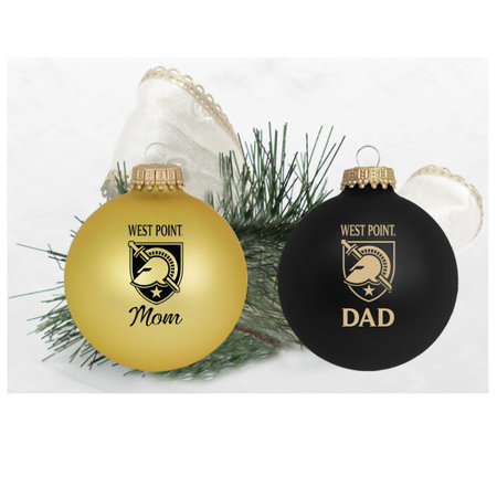 West Point Mom & Dad Ornaments