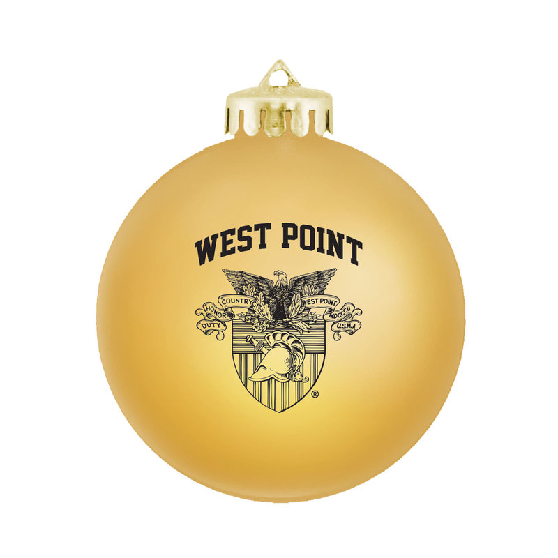 West Point Crest Shatterproof Ornament