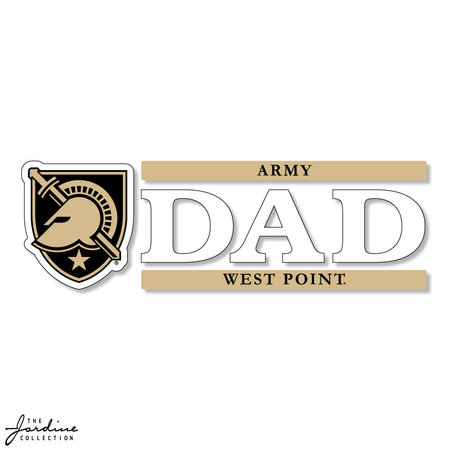 West Point Dad Decal, 6" x 2"