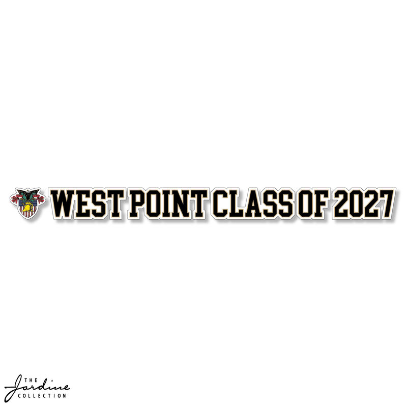 West Point Class of 2027 Decal, 10"