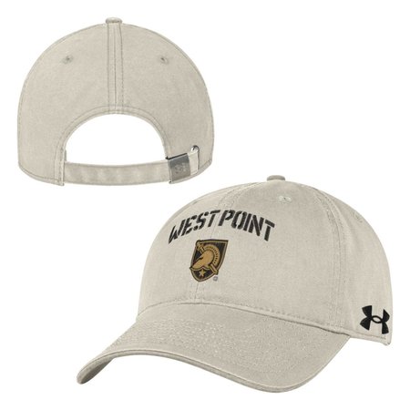 Under Armour Washed Performance Cotton West Point Baseball Cap, Stone