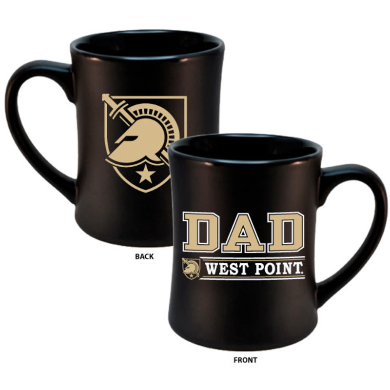 West Point Dad Mug, Black Matte