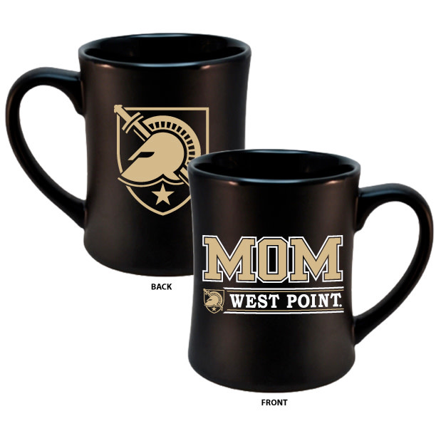 West Point Mom: Matte Mug, Black