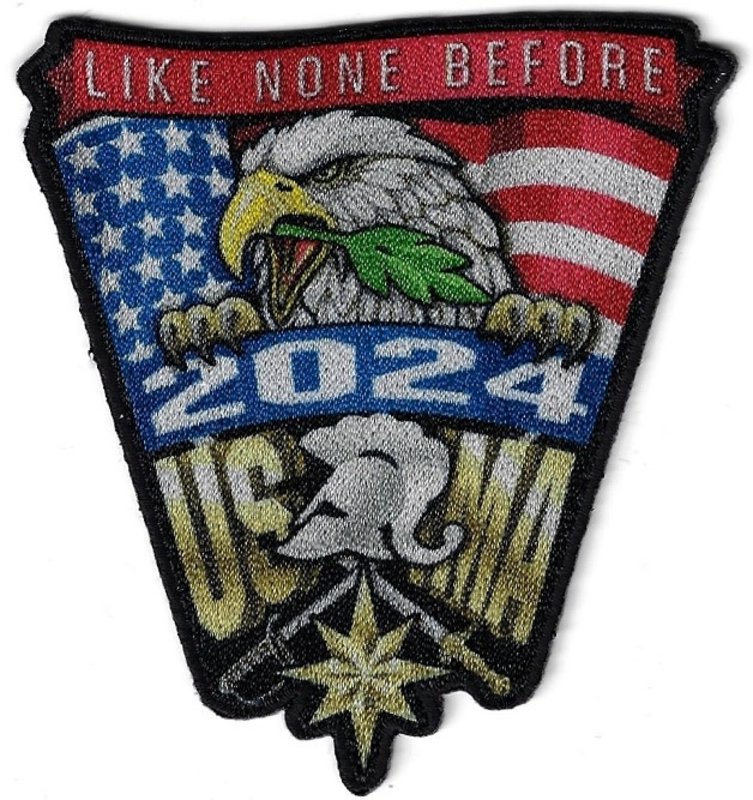 USMA 2024 Crest Patch (3 X 3.5"/Iron-On)