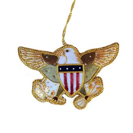 Embroidered Diplomatic Eagle Ornament