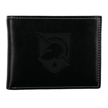 Contrast  Stitch Billfold Wallet with West Point Shield