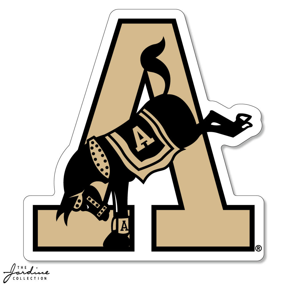 Textured Sticker, Kicking Mule, 2 inch