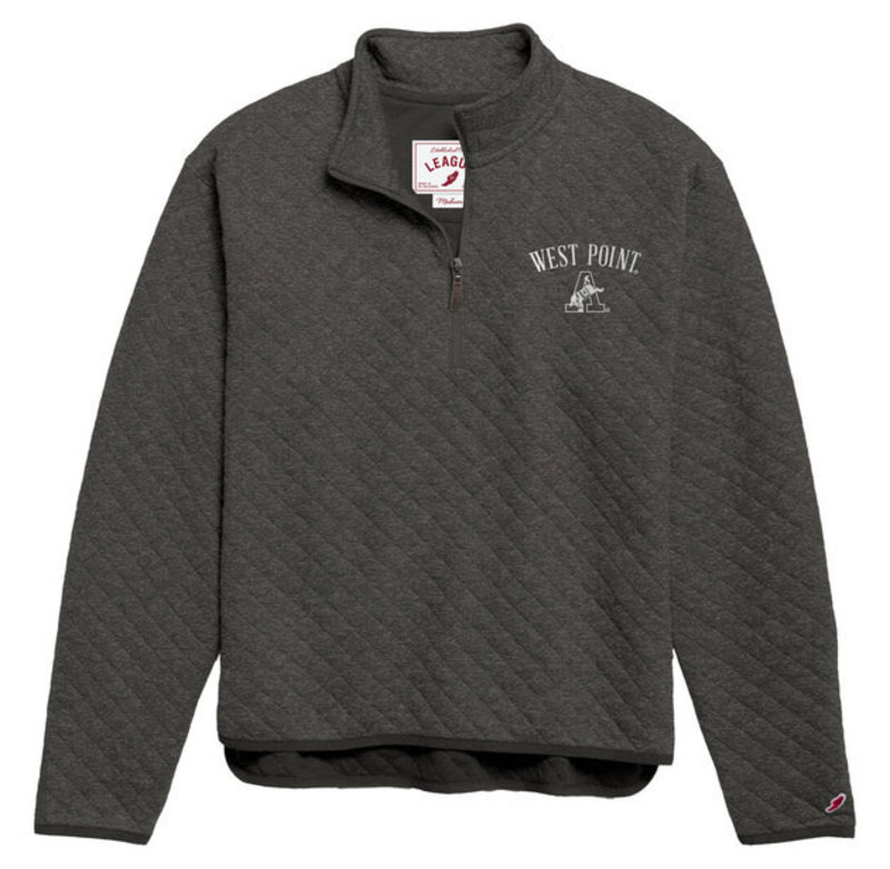 League Collegiate Ladies West Point Quilted 1/4 Zip